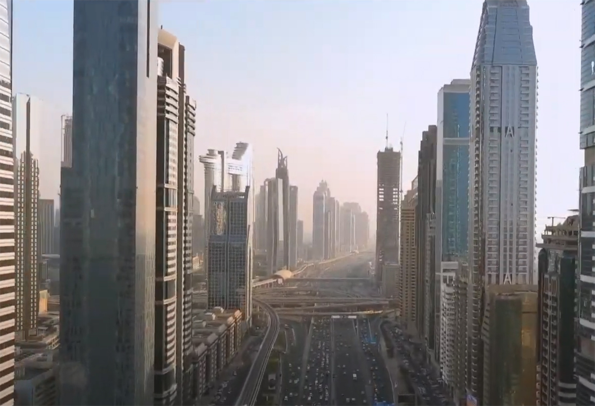 Parrot : timelapse longue distance à Dubai avec un Anafi AI en 4G