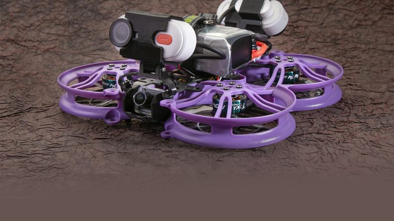 Diatone Taycan C25MK2, le Cinewhoop qui peut emporter 2 caméras HD