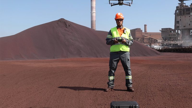 DJI : l’inspection et la maintenance industrielle chez ArcelorMittal