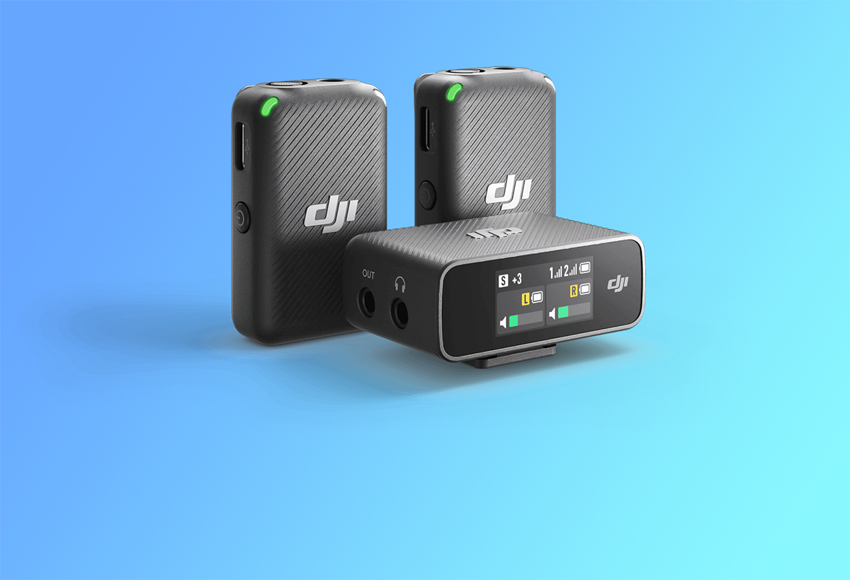 DJI Mic : un micro stéréo sans fil pour smartphones, ordis, OM5, Action 2