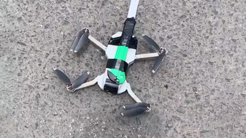 Le pigeon, le cutter et le drone
