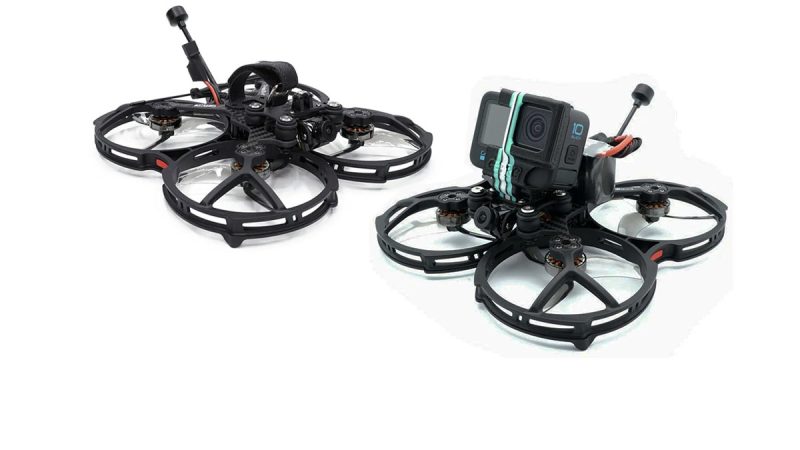 GePRC Cinelog35, un Cinewhoop pusher 3.5 pouces en numérique et analogique