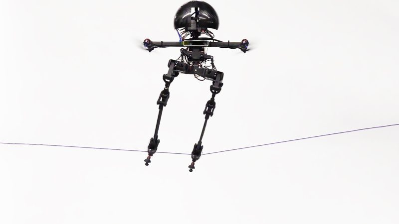 Leonardo : le robot de Caltech qui marche, vole, fait de la slackline et du skateboard