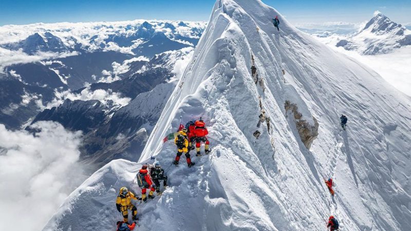 A 8163 mètres sur le mont Manaslu avec un Air 2S de DJI