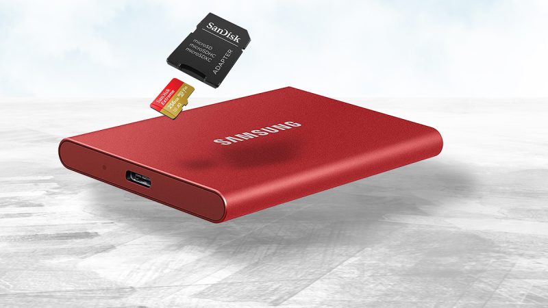 Bons plans : promos SanDisk et Samsung chez Amazon