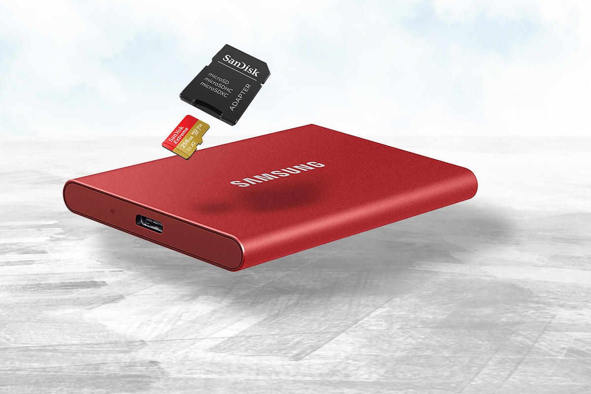 Bons plans : promos SanDisk et Samsung chez Amazon