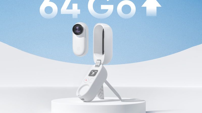 Insta360 Go 2 : un nouveau modèle de 64 Go (au lieu de 32)