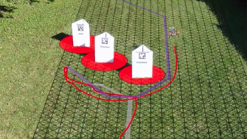 Projet : un drone capable de choisir son chemin sans GPS et en évitant les obstacles