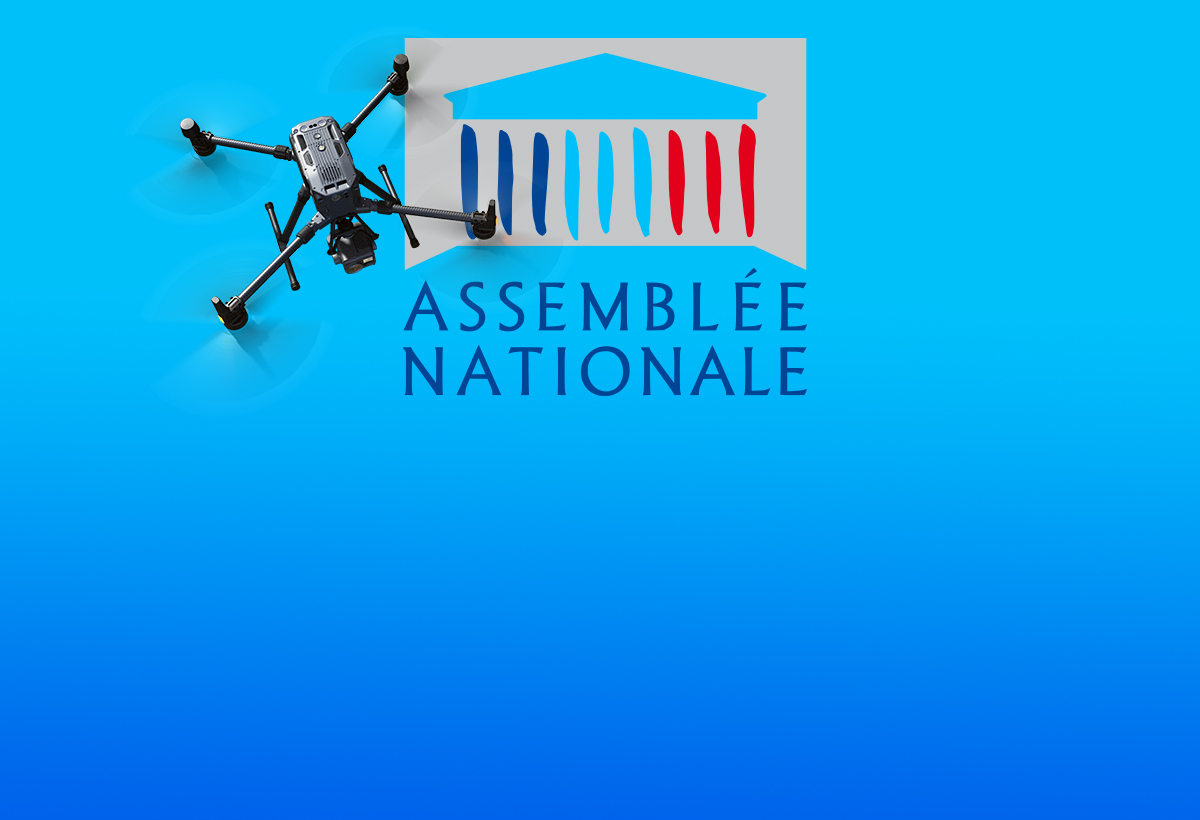 Le projet de loi encadrant l’usage des drones par les forces de l’ordre est adopté par l’Assemblée Nationale (mais pas encore promulgué)