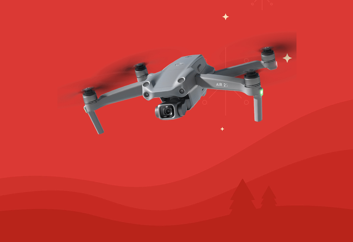 DJI : concours calendrier de l’avent, semaine 5 (sur 6) pour gagner un DJI Air 2S Fly More et un Mavic 3