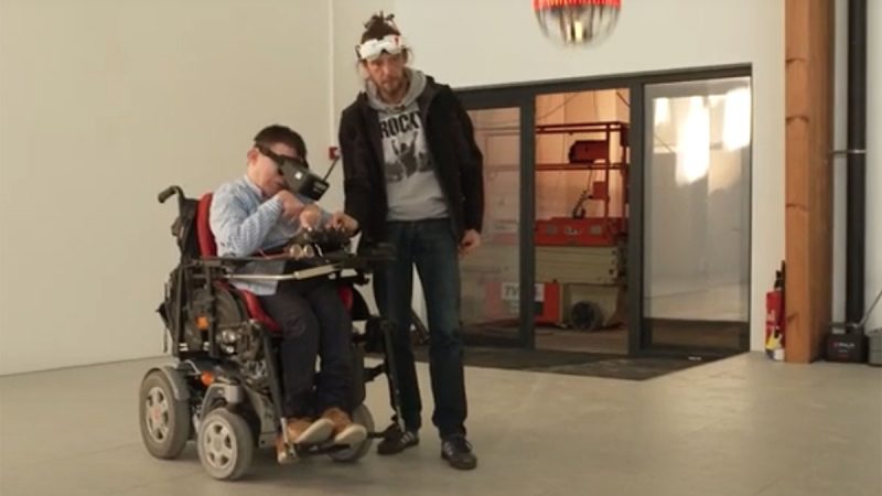 Re-Invent You : le drone FPV pour oublier momentanément le handicap