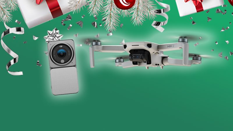 StudioSPORT : le concours de Noël pour remporter un DJI Mini 2, une DJI Action 2, des accessoires Smatree, et d’autres cadeaux