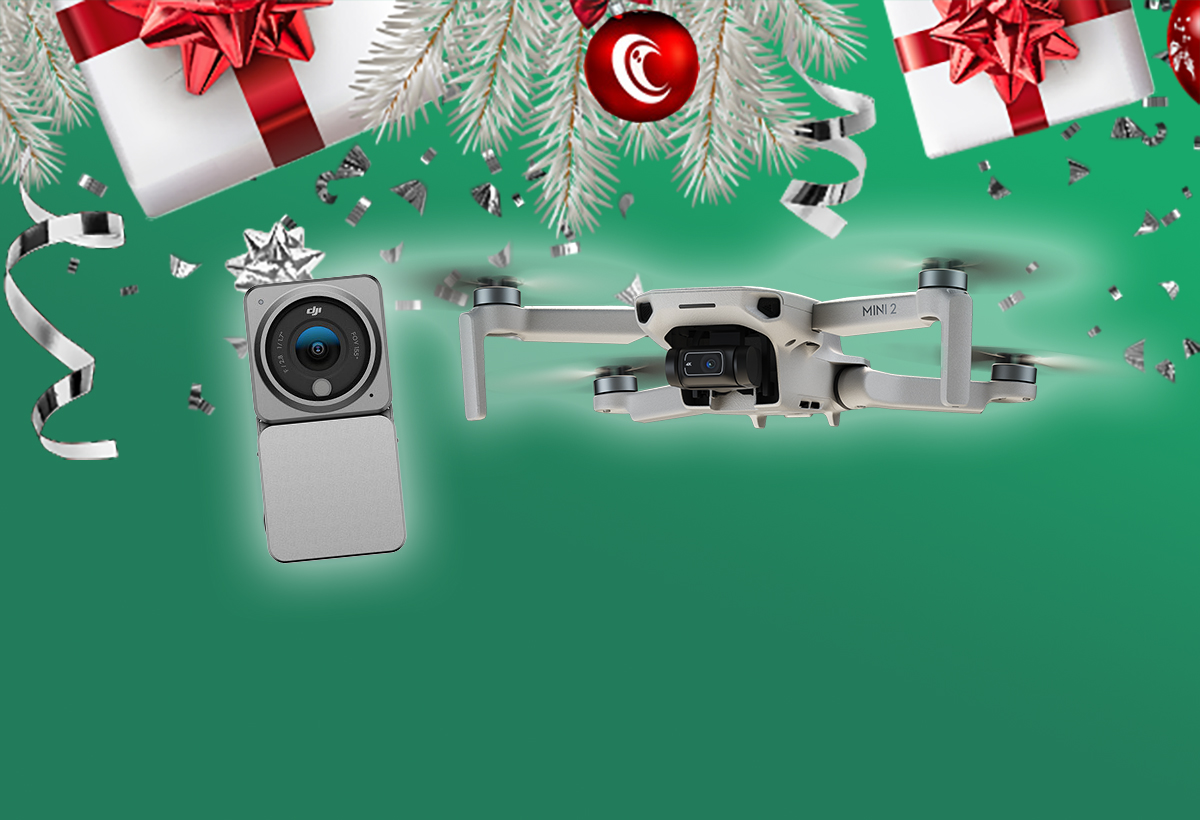 StudioSPORT : le concours de Noël pour remporter un DJI Mini 2, une DJI Action 2, des accessoires Smatree, et d’autres cadeaux