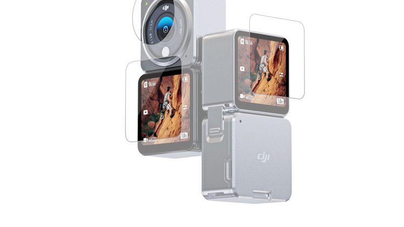 DJI Action 2 : des films de protection HD et en verre trempé par Telesin (en promo !)