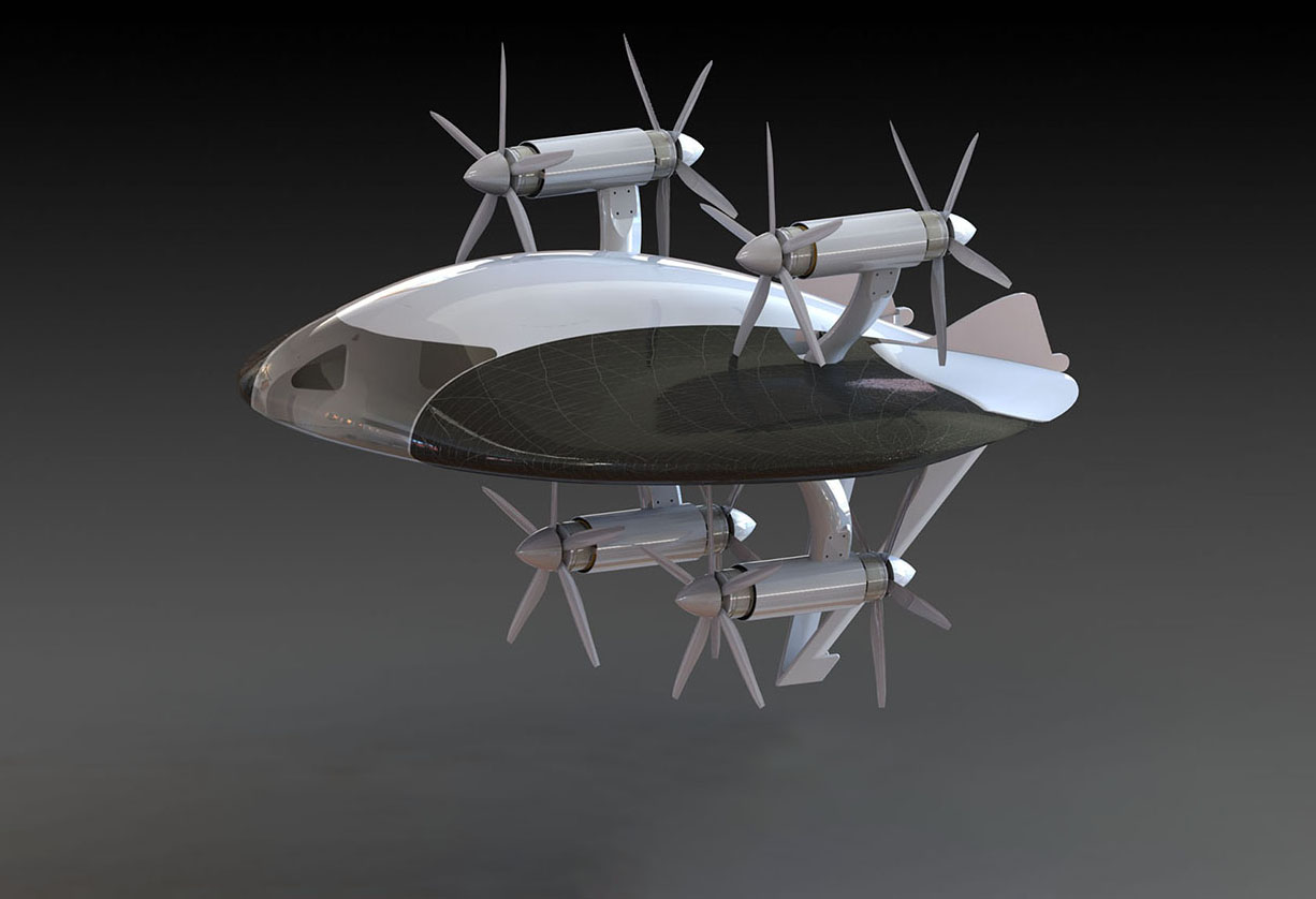 Zeva Zero : un eVTOL en version monoplace