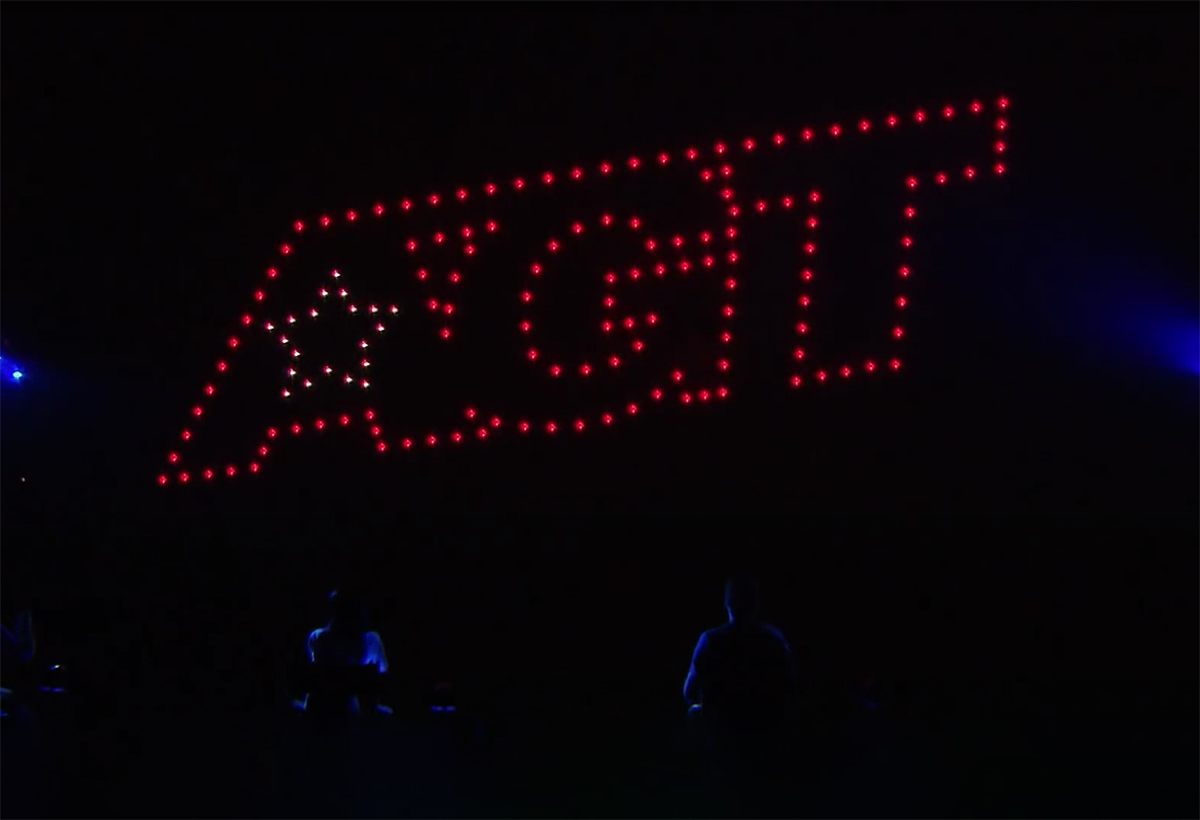 America’s Got Talent Extreme : Golden Buzzer pour les 160 drones de Verge Aero