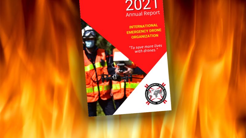 L’IEDO publie son rapport 2021 des usages de drones dans le cadre de missions de secours