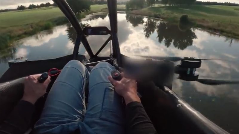 Jetson One : petite balade sur le golf