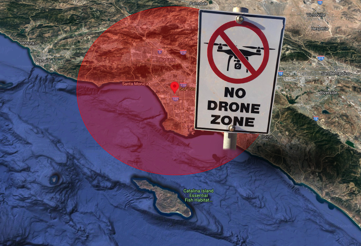 Etats-Unis : une immense No Drone Zone pour protéger le SuperBowl