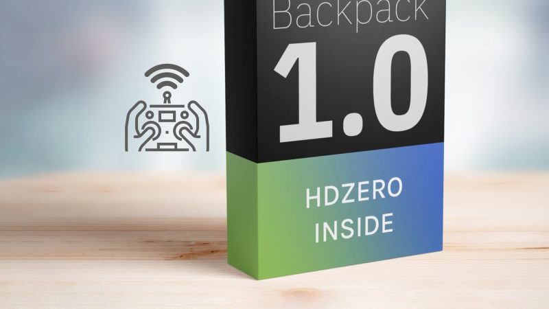 ExpressLRS propose désormais la fonction Backback pour contrôler le retour vidéo numérique HDZero