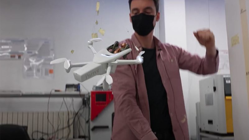 Gautier Veltri : découverte de Parrot, troisième partie avec les torture tests de l’Anafi AI
