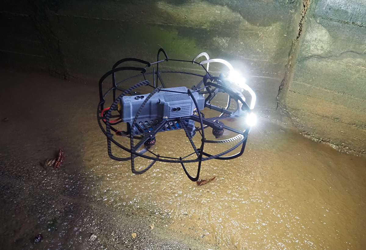 Multinnov : le drone Stereo2 est destiné aux inspections en espaces confinés, pour un coût réduit