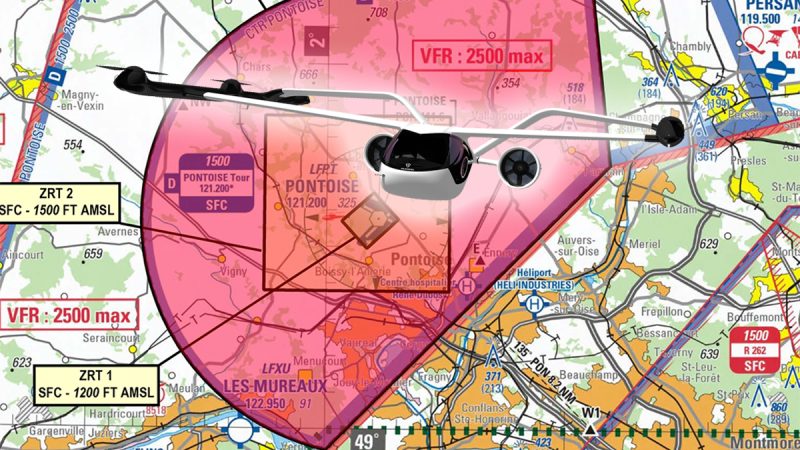 Interdictions de vols en drones près de Pontoise du 21 mars au 20 avril 2022