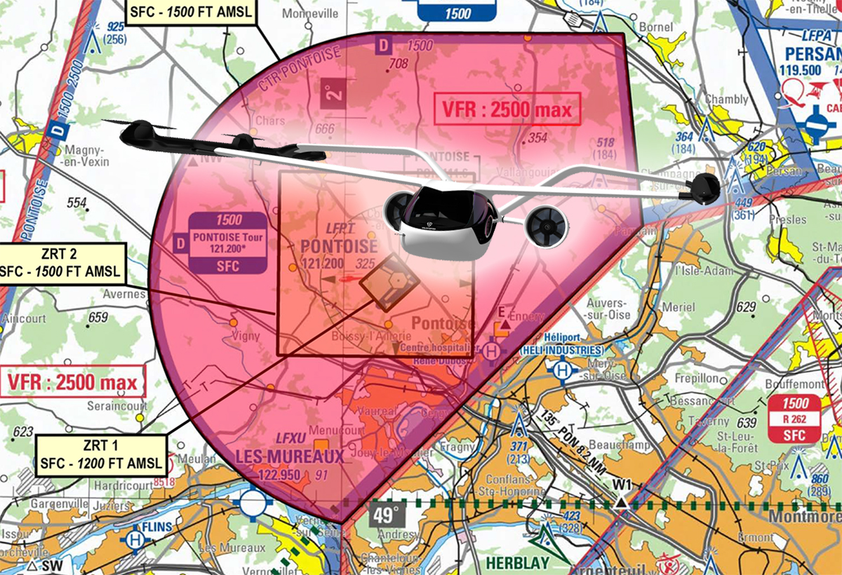 Interdictions de vols en drones près de Pontoise du 21 mars au 20 avril 2022