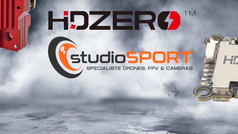 StudioSPORT propose la gamme de retour vidéo numérique HDZero de Divimath en France