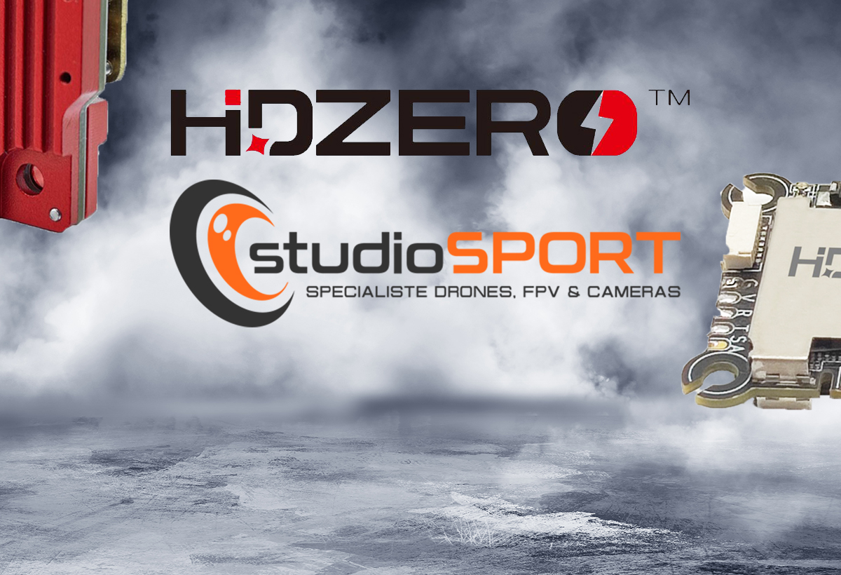 StudioSPORT propose la gamme de retour vidéo numérique HDZero de Divimath en France
