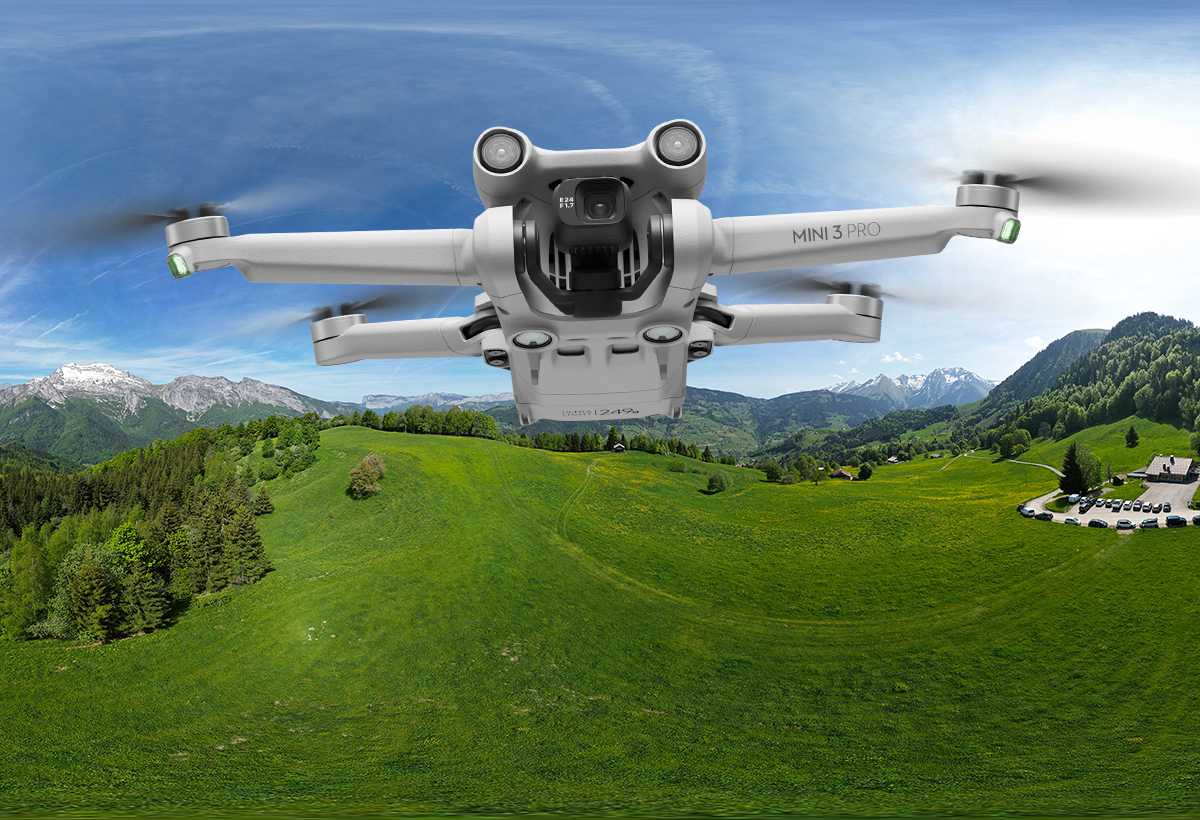 DJI Mini 3 Pro : tuto pour réaliser de vraies photos panoramas Sphere à 360°