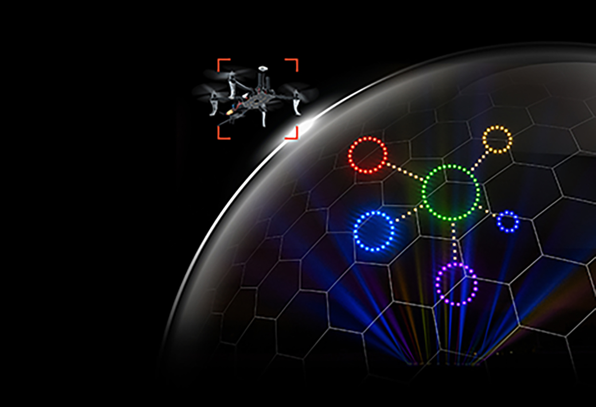 Les shows de Nocturne Drones seront protégés par la solution de Dedrone