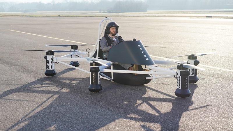Ryse Aero Technologies a présenté le Recon, un multirotor pour les déplacements en milieu rural