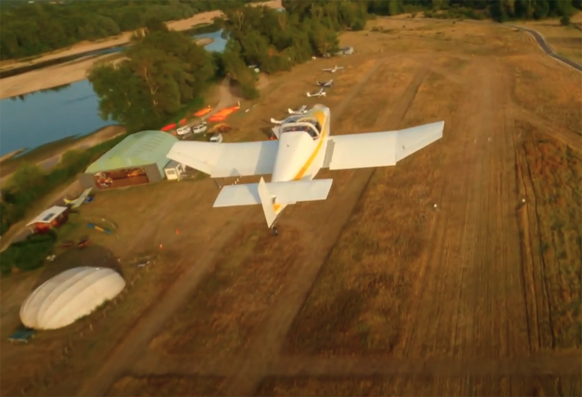 Drones-ON : SkyLight-Ultralights, les ULM filmés en FPV