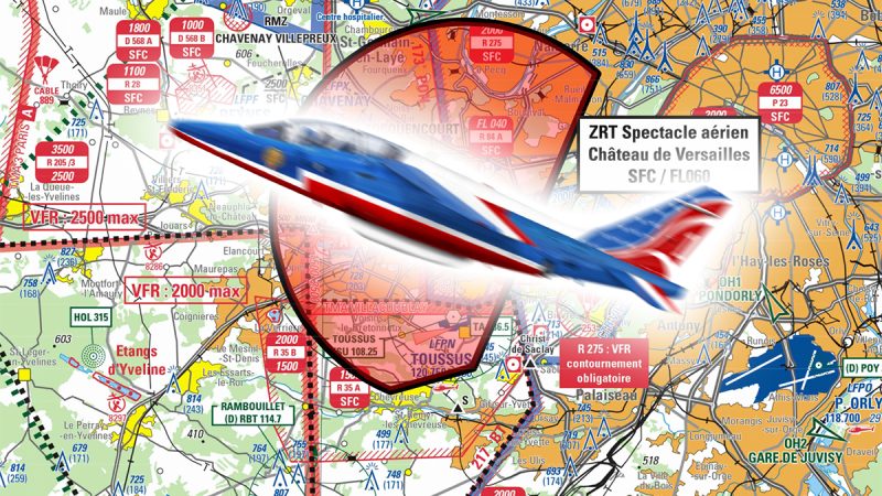 Grandes Eaux à Versailles : les interdictions de vol de drones début juillet 2022