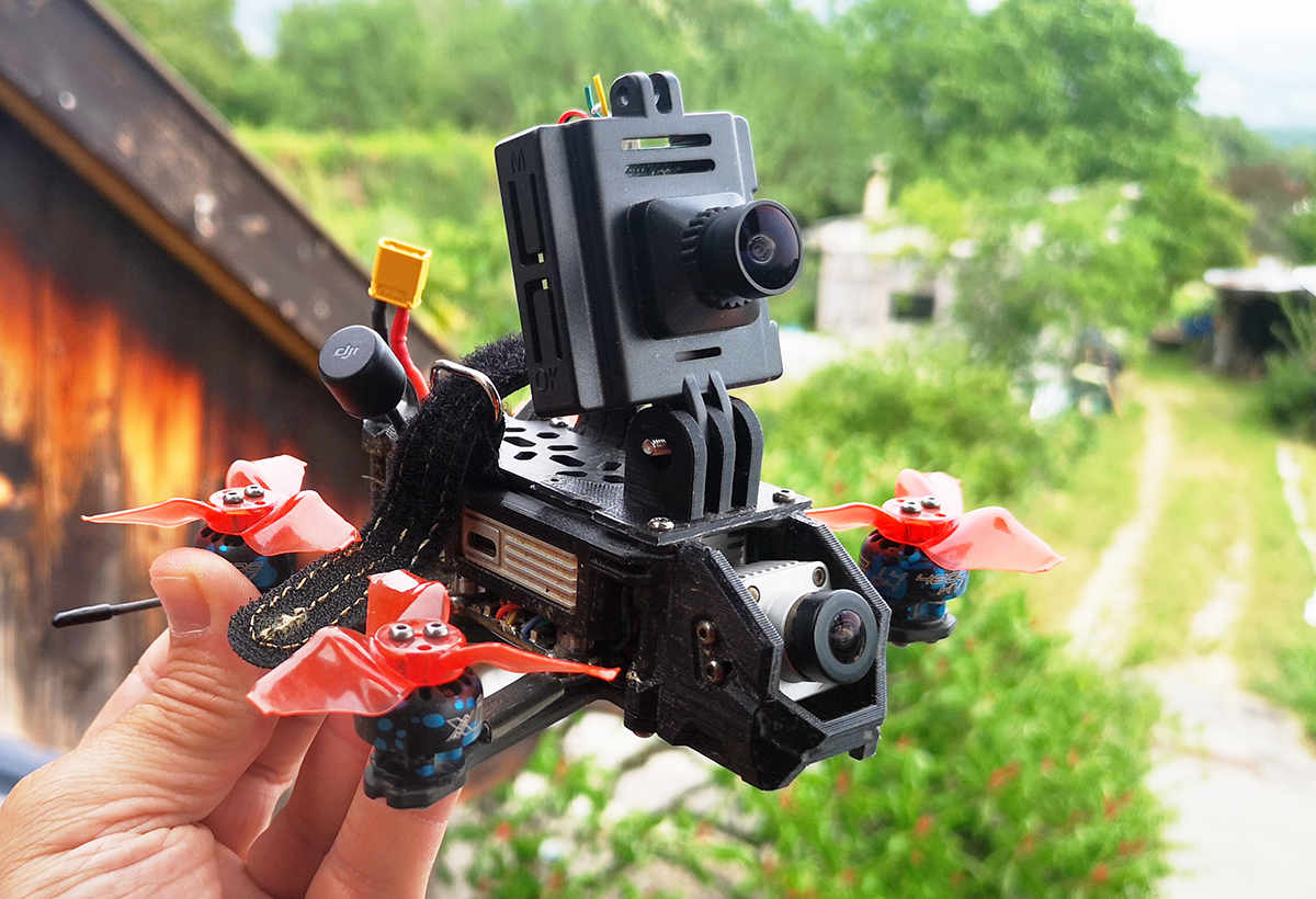 Hawkeye Firefly 4K Nakedcam V4, le test d’une caméra HD, analogique et compatible Gyroflow