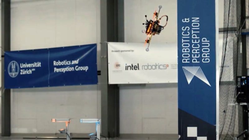 Swiss Drone Days : les pilotes de racers humains face aux racers à intelligence artificielle
