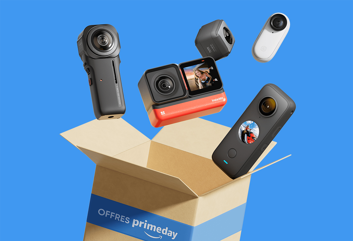 Bon plan : promotions sur les caméras Insta360 pour les ventes Prime Day d’Amazon