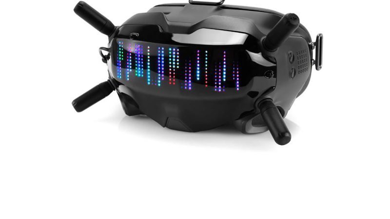 Lumenier : le Cybermech LED Visor pour donner un look « différent » au casque DJI
