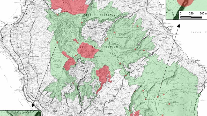 Consultation publique concernant les survols en drones du coeur du parc national de la Réunion