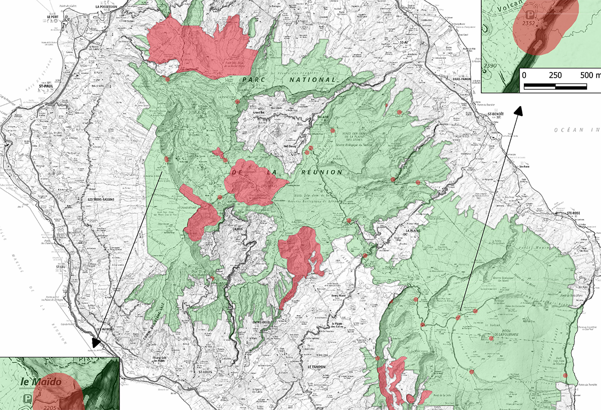 Consultation publique concernant les survols en drones du coeur du parc national de la Réunion