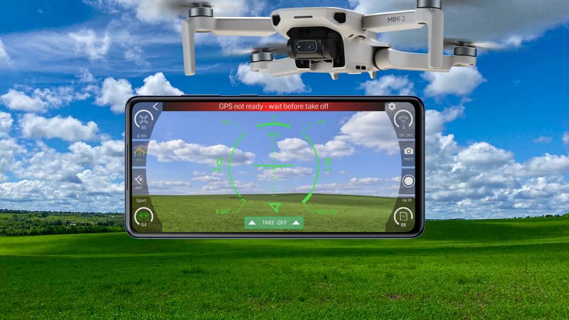 L’application Auriga, alternative à DJI Fly, est disponible pour Mavic Mini et Mini 2 de DJI