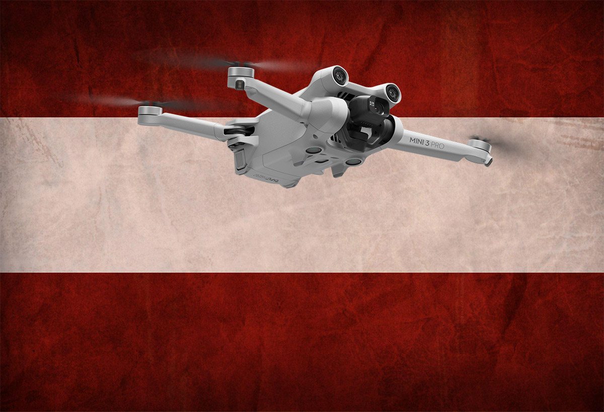 Autriche : les drones de moins de 250g autorisés en zones Réglementées