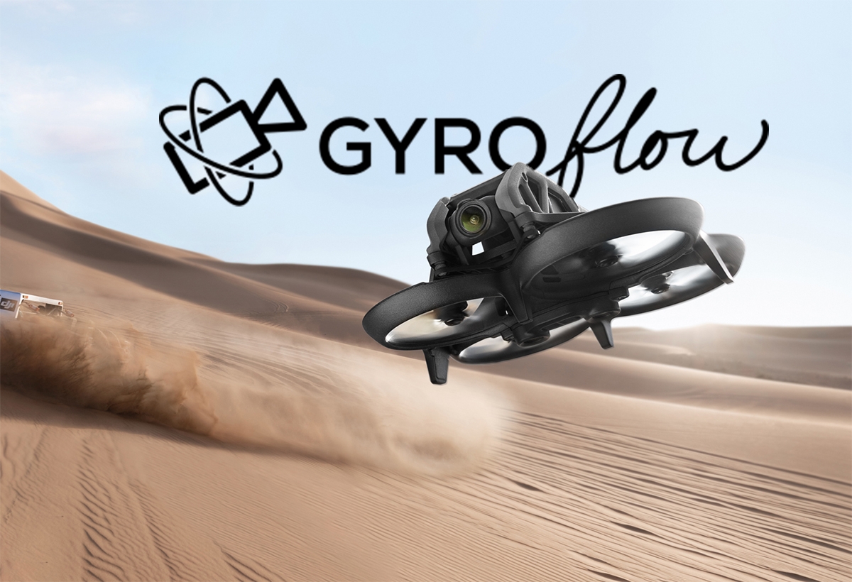 Gyroflow v1.2.0 : cette nouvelle version stabilise les vidéos de l’Avata de DJI !