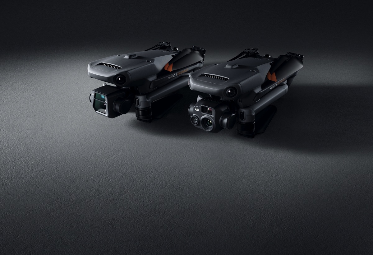 DJI présente la série Mavic 3 Enterprise, avec zoom 56x, capteur 4/3 ou thermique et option RTK