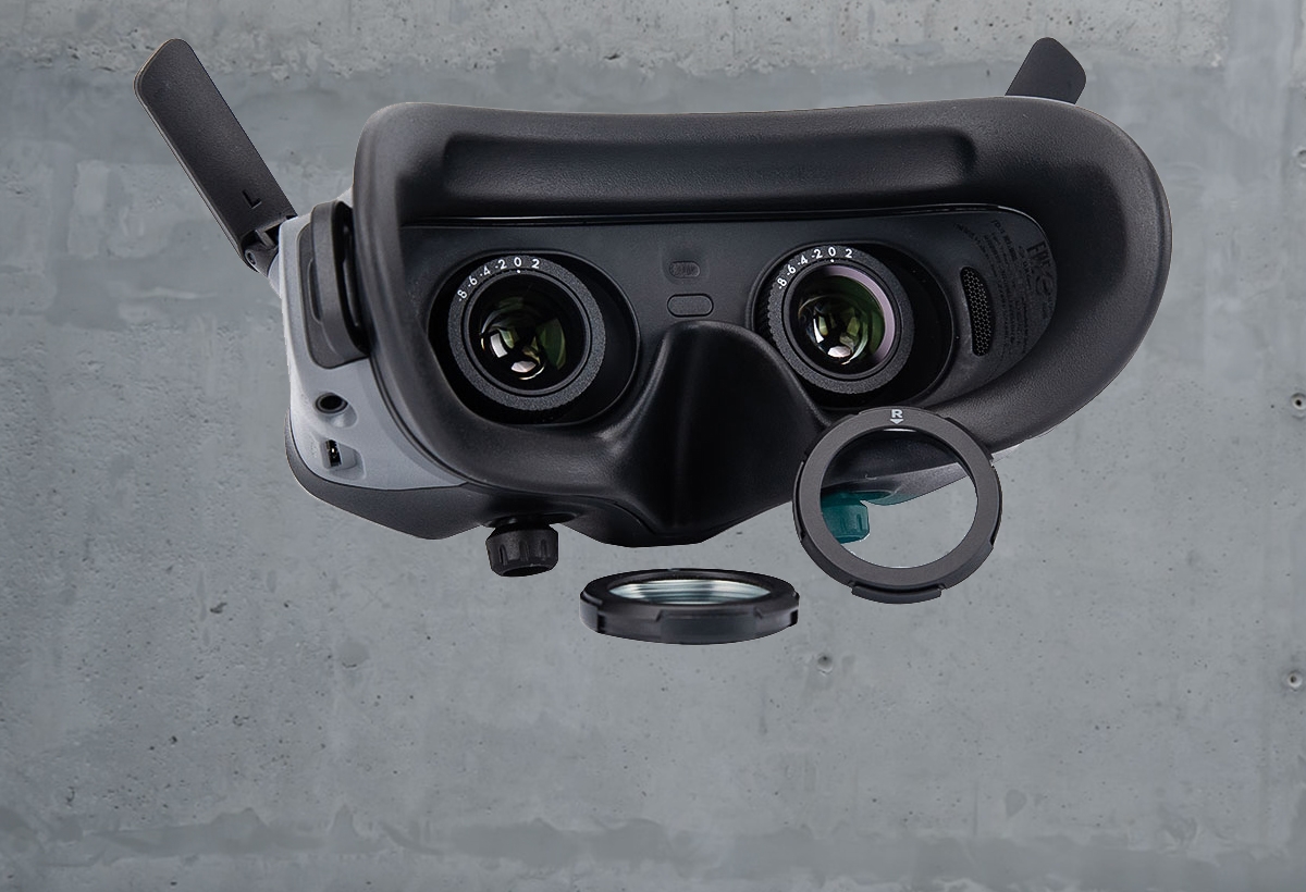 HonsVR : des lentilles de correction pour le casque DJI Goggles 2