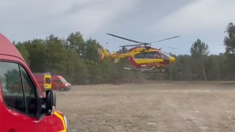 Sécurité Civile : des drones vus à proximité des incendies en Gironde