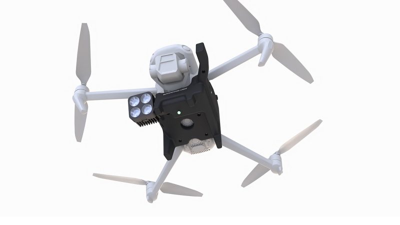 Automoving Light : un éclairage pour DJI Mavic 2 et Mavic 3 qui suit les mouvements de la caméra