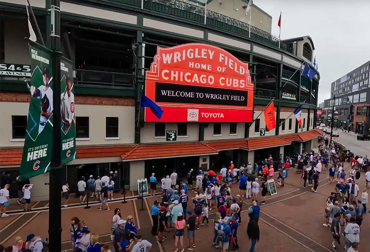 7 millions de vues pour une balade en cinewhoop et GoPro dans le stade des Chicago Cubs