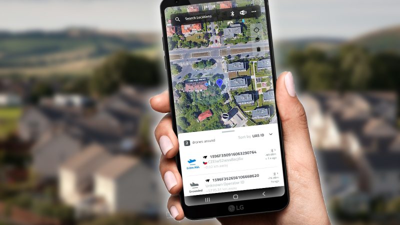 USA : Drone Scanner pour smartphones détecte les balises Remote ID